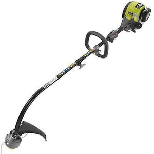 trimmer 30cc curved shaft capable ryobi string cycle gas attachment