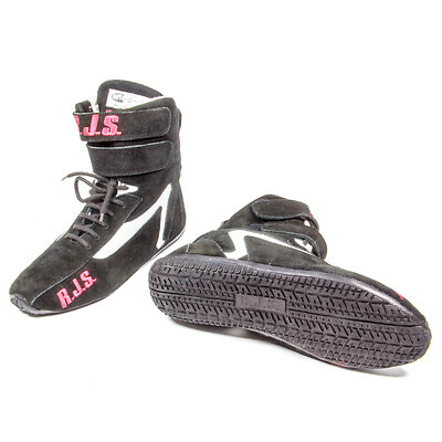 RJS Redline Shoe High-Top Black Size 11 SFI-5 - 500010157