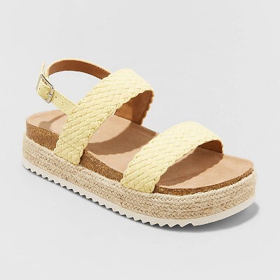 

Сандалии Romee Footbed для девочек - арт-класс Желтый