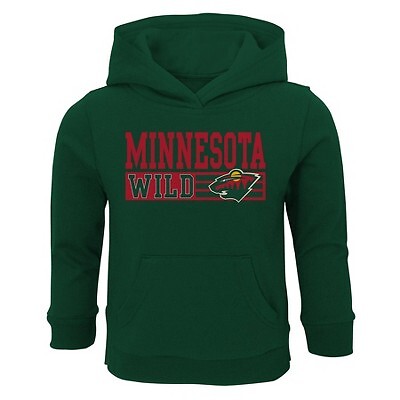 

Толстовка из поликорна с капюшоном для мальчиков NHL Minnesota Wild, Зеленый