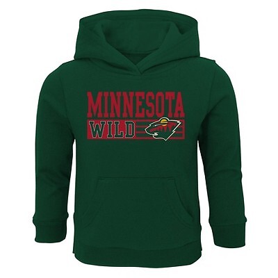 Толстовка из поликорна с капюшоном для мальчиков NHL Minnesota Wild - 3T