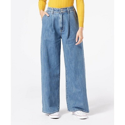

Женские свободные широкие джинсы с высокой посадкой DENIZEN от Levis — North Shore 14, Not available