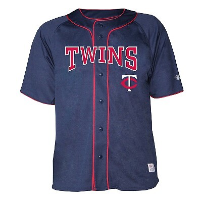 Мужской трикотаж на пуговицах MLB Minnesota Twins - XL