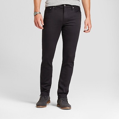 

Мужские джинсы скинни - Goodfellow - Co Solid Black, Черный