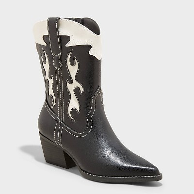 

Женские ботинки Xena Western - Universal Thread Black, Черный