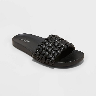 

Женские сандалии Renae Slide - Universal Thread Black, Черный