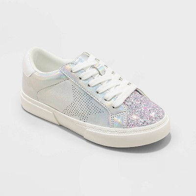 

Кроссовки Talia Lace-Up для девочек - арт-класс Радужный, Not available