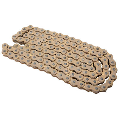 Tusk 520 Gold Plated Race Chain 520x114 Motorcycle Dirt Bike