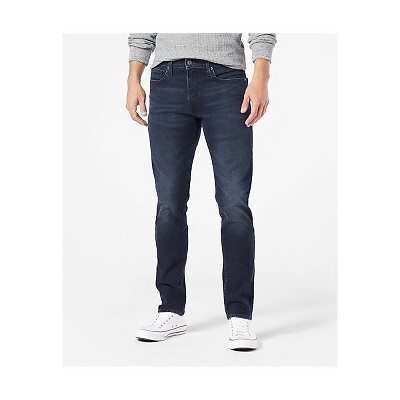 

Мужские джинсы скинни DENIZEN from Levis 288 - Темно-синий деним, Dark blue denim
