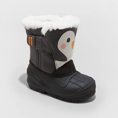 

Зимние сапоги Frankie для малышей - Cat - Jack Black/Grey, Black/gray