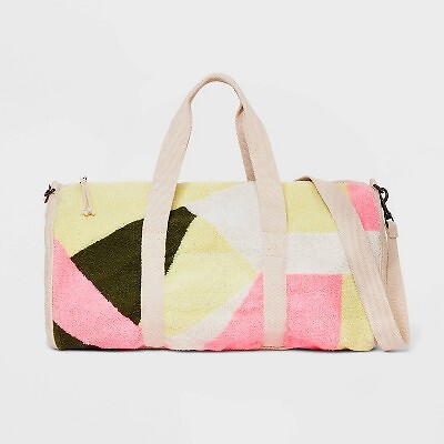

Абстрактная сумка Duffel Weekender Bag - Universal Thread, Cream