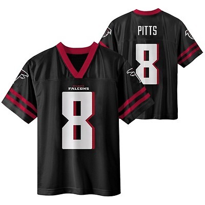 

Джерси Кайла Питтса с коротким рукавом для мальчиков NFL Atlanta Falcons, Not available