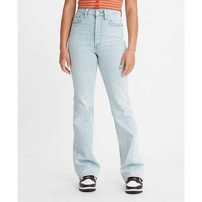 

Женские джинсы Levis Bootcut со сверхвысокой посадкой в рубчик - Summer Beam