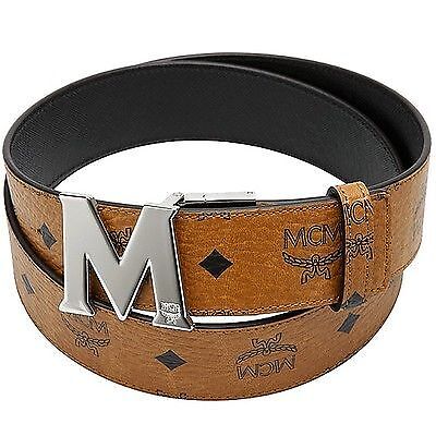 MCM Belt - Reversible - White With Silver Buckle – Dabbous