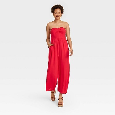 

Женский комбинезон без рукавов - Knox Rose Coral Red, Красный