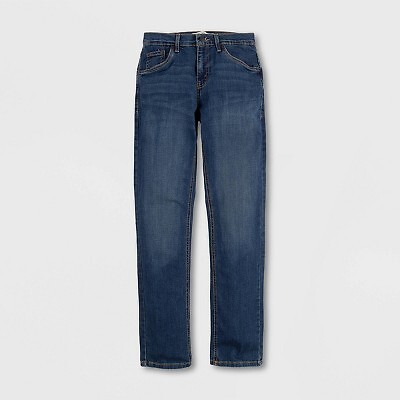 

Джинсы Levis Boys 511 Slim Fit Performance — синий Evans, средний цвет 8, Not available