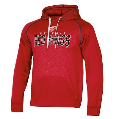 

Мужская толстовка с капюшоном NHL Detroit Red Wings, Красный