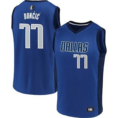 

Джерси NBA Dallas Mavericks Luka Doncic для мальчиков, размер, Синий