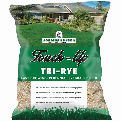 7 LB; Touch Up Grass Seed Mixture; Contains Quick Germinating Turf Type Peren...