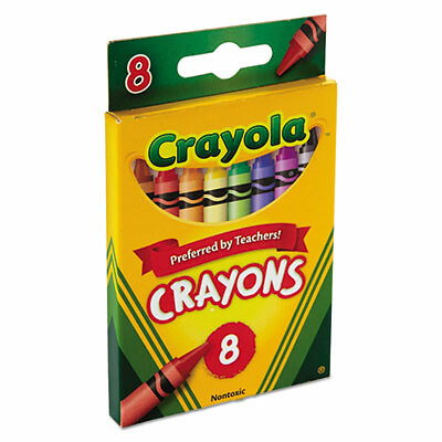 Crayola Crayon,Clsc Color,8st,Ast 52-3008  - 1 Each