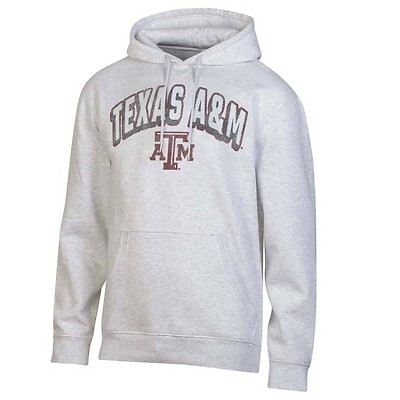 

Мужская серая флисовая толстовка NCAA Texas A-M Aggies, Серый