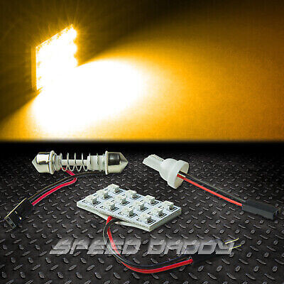 T10 12 SMD 12SMD 3528 АВТОМОБИЛЬ/ГРУЗОВИК ЯНТАРНЫЙ СВЕТОДИОДНЫЙ ВНУТРЕННИЙ КУПОЛ /КАРТА 12 В ЛАМПОЧКА/ПАНЕЛЬ