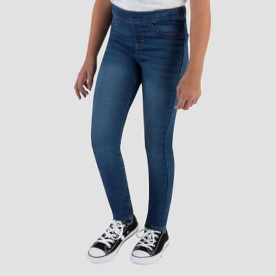 

Джеггинсы Levis для девочек без застежек со средней посадкой - Mandolin Dark Wash
