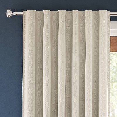 84''x50'' Ashville Blackout Window Curtain Panel Cream - Threshold