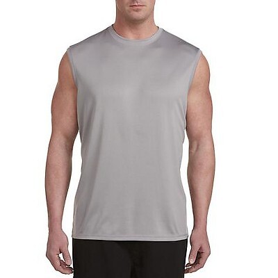 

Футболка Harbour Bay Muscle Swim - мужская, большая и высокая, серая, Серый