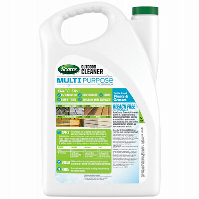 Scotts 51070 Outdoor Cleaner, 1 gal, Liquid, Clear