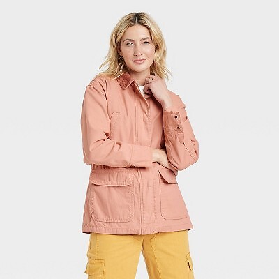 

Женская куртка-анорак в стиле Utility - Universal Thread Pink, Розовый