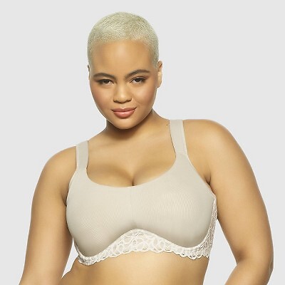 

Женский бюстгальтер на косточках Paramour Marron без подкладки - темно-серый 34DD, Not available