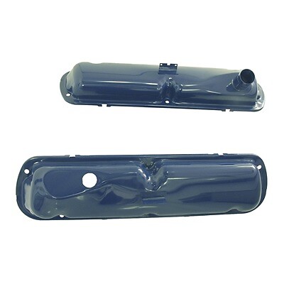 C5ZZ-6A582-BL Scott Drake 65-68 Small Block Valve Covers (Blue)