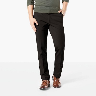 

Мужские брюки-чиносы прямого кроя Dockers Smart 360 Flex Workday - черные, Черный