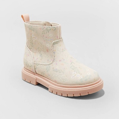 

Ботильоны Flora на молнии для девочек - Cat - Jack Blush