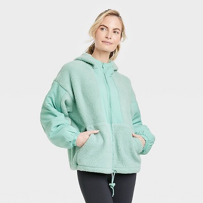 

Женская куртка на молнии во всю длину — All in Motion Jade
