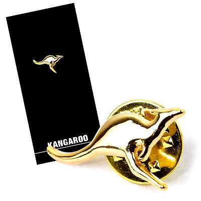 Kangaroo Lapel Pin On Card