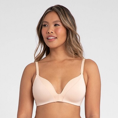 

Все вы. Женский бюстгальтер All Day Deep V без косточек LIVELY - жареный миндаль, Almond