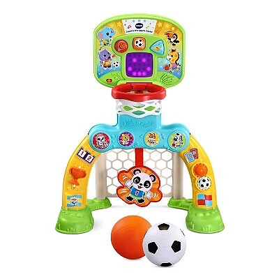 VTech Count & Win Sports Center with Basketball and Soccer Ball