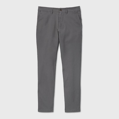 

Мужские брюки чинос спортивного кроя на все случаи жизни - Goodfellow - Co Thundering Grey, Серый