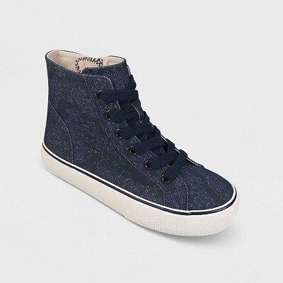 

Кроссовки Colby на шнуровке и молнии для мальчиков - Cat - Jack Navy