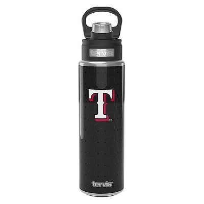 

MLB Texas Rangers  Weave Бутылка для воды из нержавеющей стали с широким горлышком, Stainless steel
