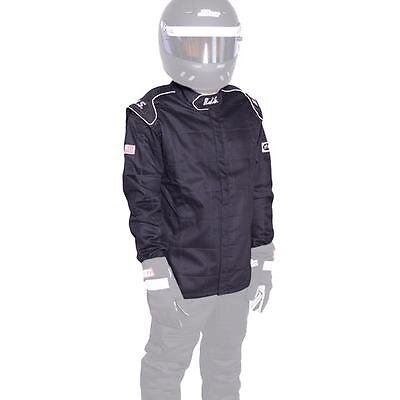 Rjs Safety 200400103, One Black Fire Retardant Fabric Jacket Black Small Sfi-1 F