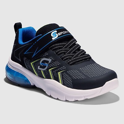 

Кроссовки Adrian для мальчиков S Sport by Skechers - черный/синий 5, Not available