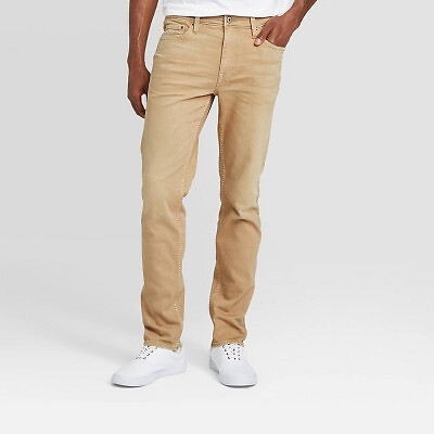 

Джинсы Slim Fit мужские - Goodfellow - Co Хаки, Khaki
