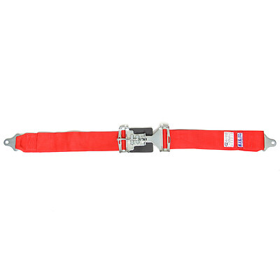 RJS SAFETY 3in Lap Belt Red 15001904