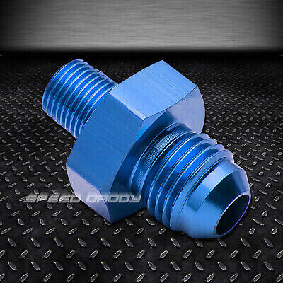 6AN AN6 1/8-27 NPT ШЛАНГ МАСЛЯНОЙ / ТОПЛИВНОЙ /ГАЗОВОЙ МАГИСТРАЛИ, СОЕДИНИТЕЛЬНЫЙ ШТУЦЕР ДЛЯ МУЖЧИН И ЖЕНЩИН, СИНИЙ