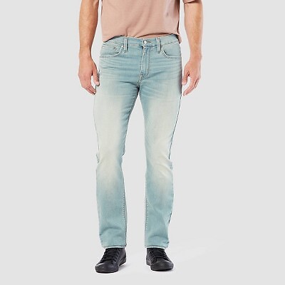 

Мужские джинсы DENIZEN from Levis 216 Slim Fit Knit - Sundown Blue, Синий
