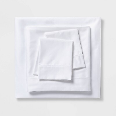 Threshold 500 Thread Count Sheet Set Breathable Smooth Sateen Weave Deep Pocket