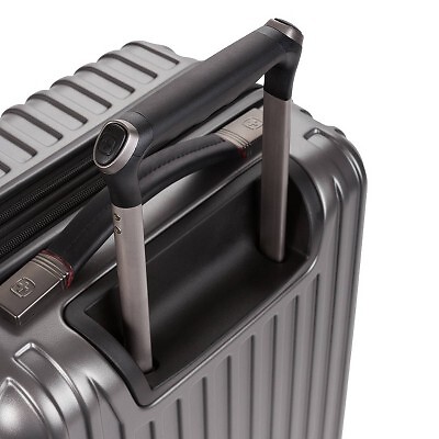 SWISSGEAR  Hardside Carry On Suitcase - Gun Metal